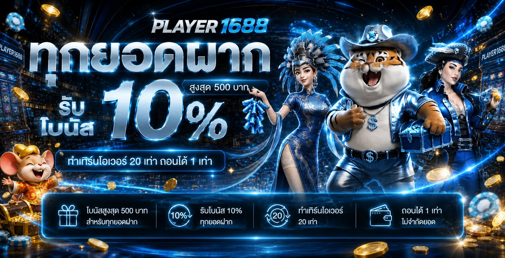 Player1688 ทางเข้า สมัครสมาชิก และสล็อตเว็บตรง